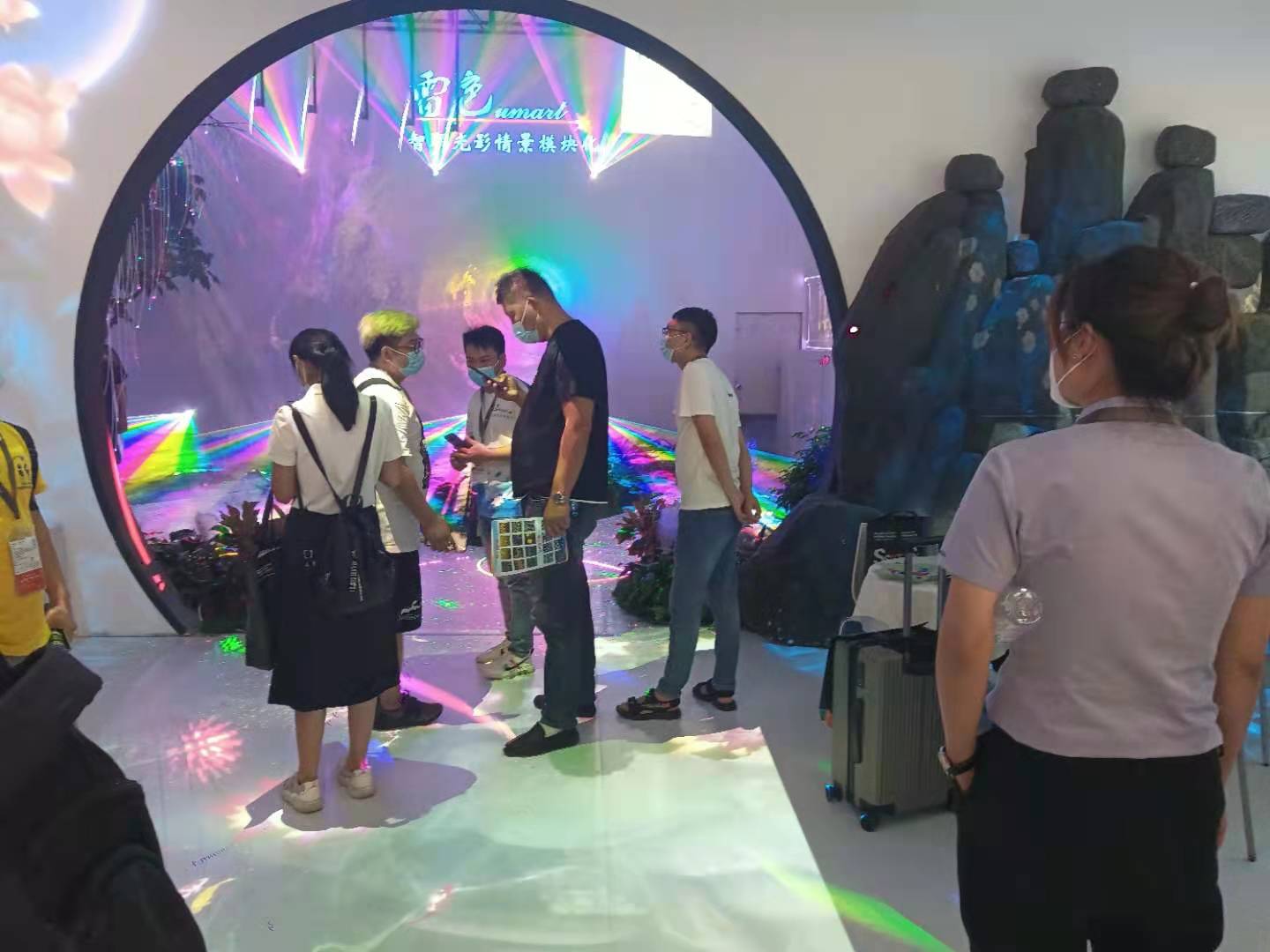2021第26屆廣州國際照明展覽會（光亞展）雷色印象空間震撼展出！(圖10)