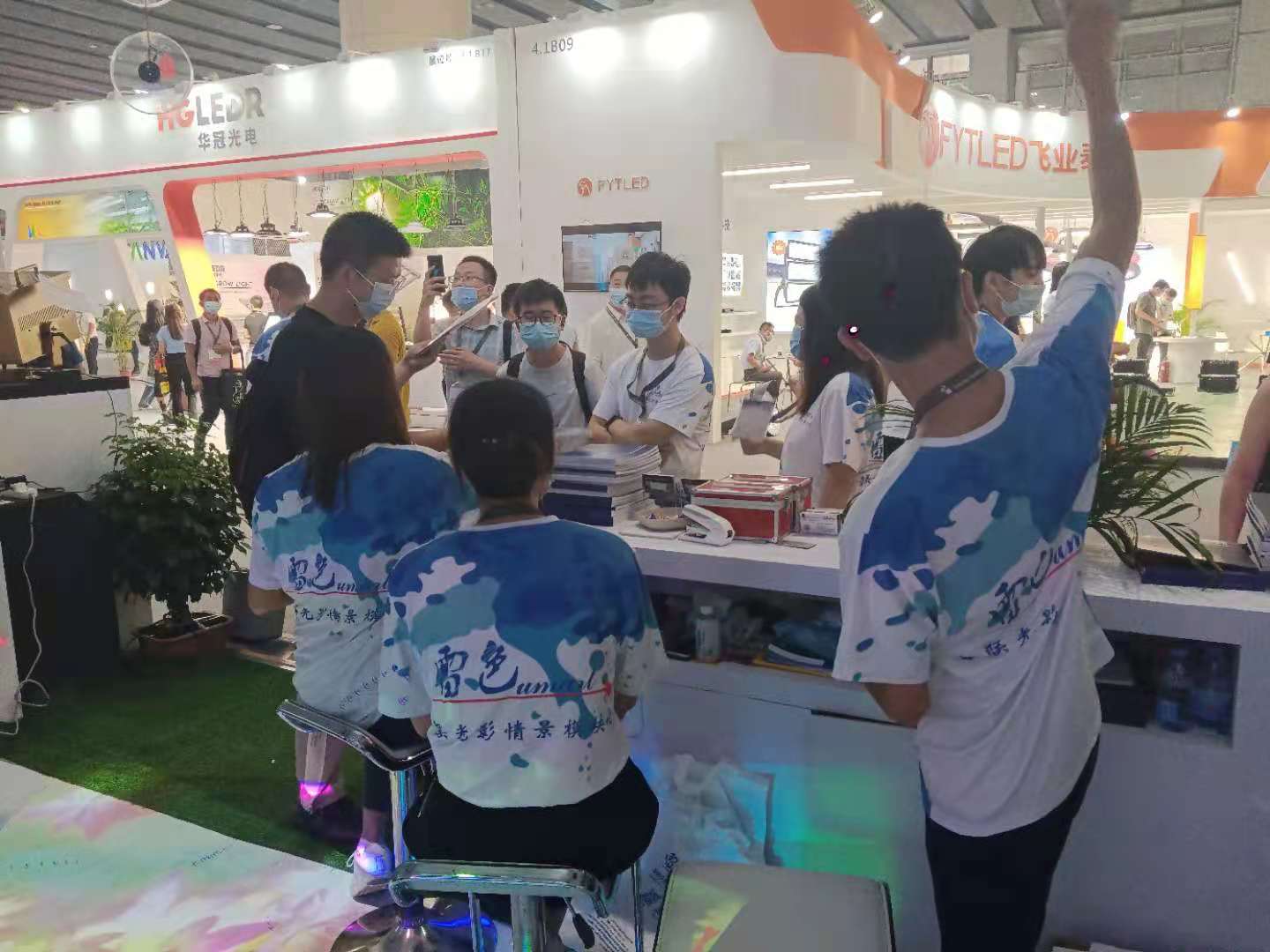 2021第26屆廣州國際照明展覽會（光亞展）雷色印象空間震撼展出！(圖7)
