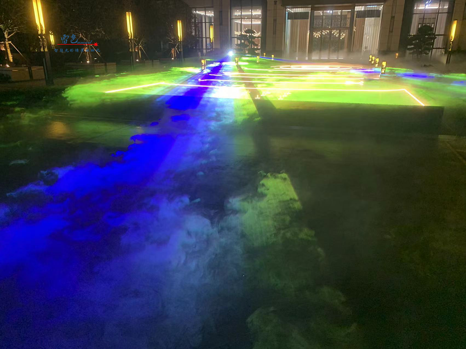 雷色光電助力州來(lái)地產(chǎn):筑夢(mèng)燈火萬(wàn)家，同慶盛世中華!(圖4)