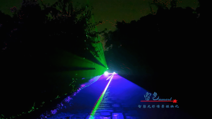 雷色光電打造《夢(mèng)境光語(yǔ)》夜場(chǎng)燈光秀震撼來(lái)襲！(圖28)