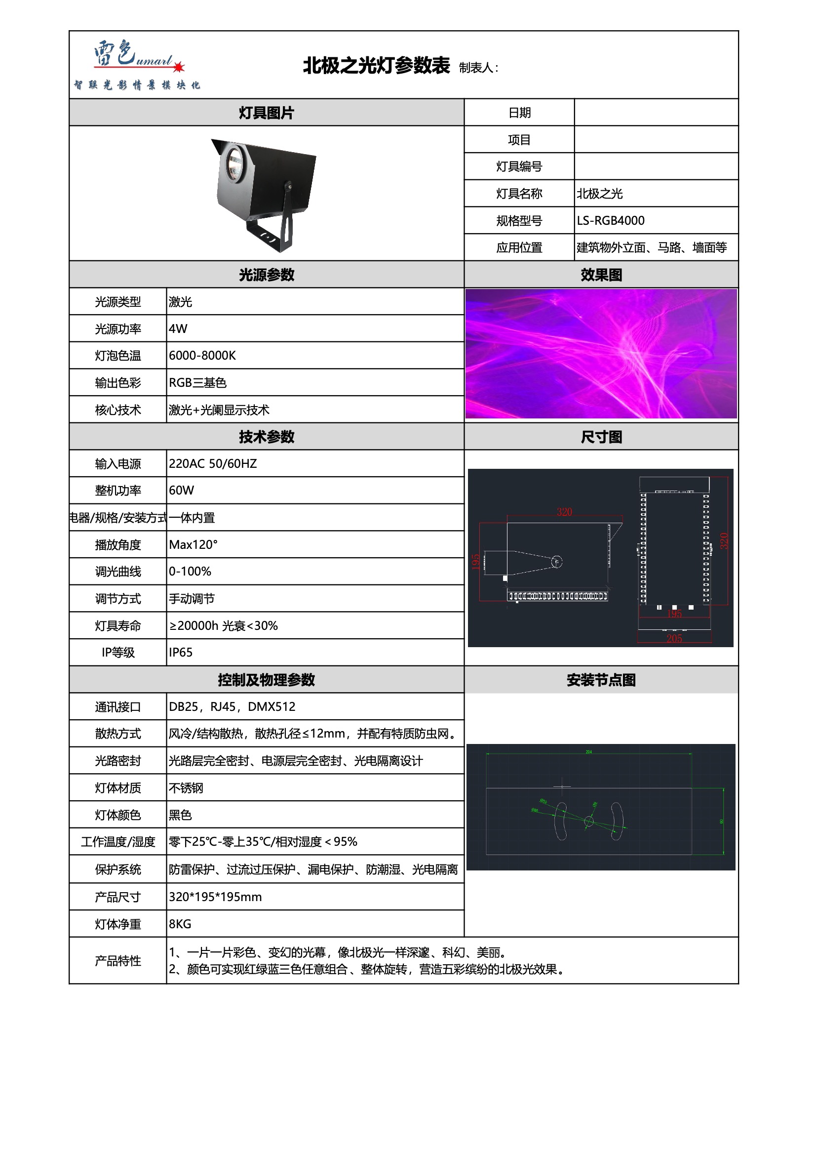 北極之光 LS-RGB4000(圖1)